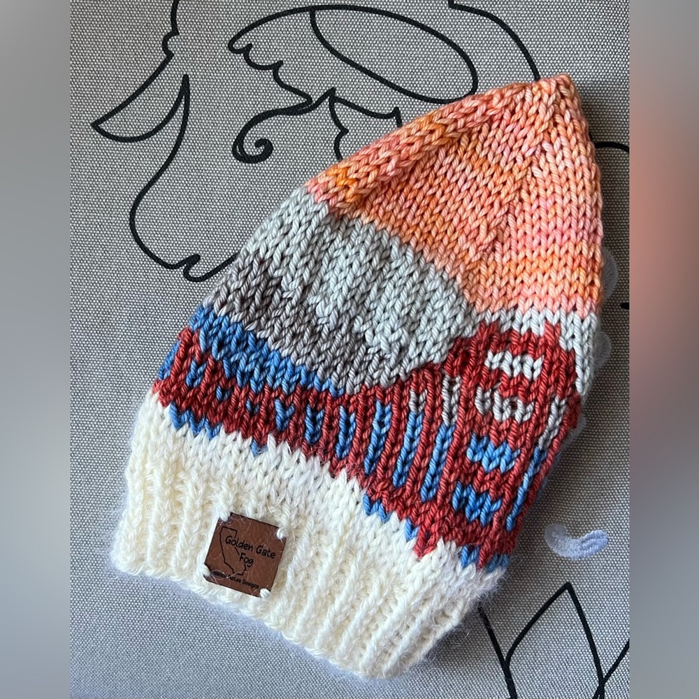 Golden Gate Fog Beanie 🧶